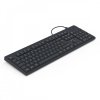 Hama Klawiatura CK-100 przewodowa Czarna